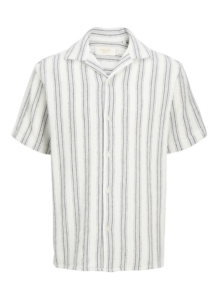 JACK & JONES Striped Short Sleeve Shirt - Image 5